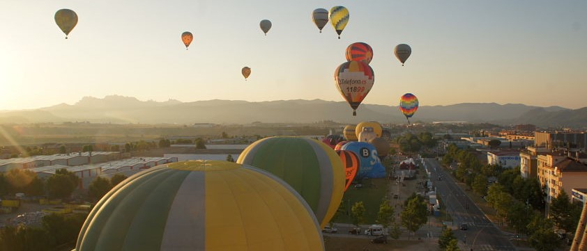 barcelona hot air balloon